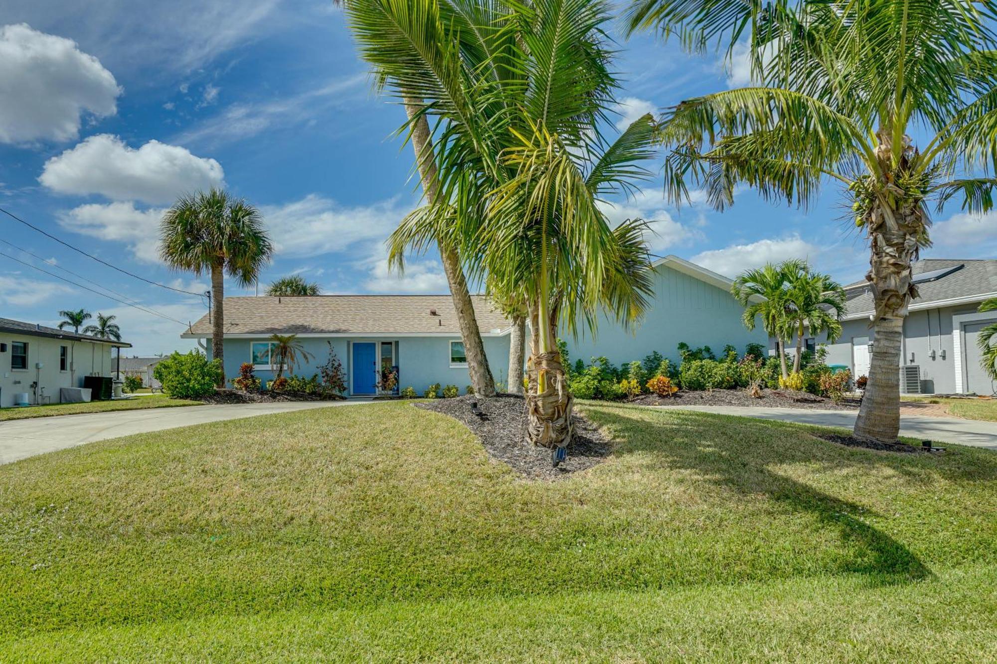 Beachy Cape Coral Home - Swim, Fish, Boat! 外观 照片